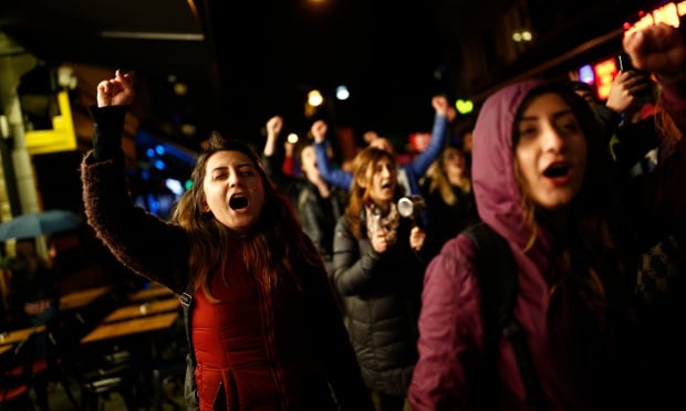Turkey's premier warns opposition against street protests