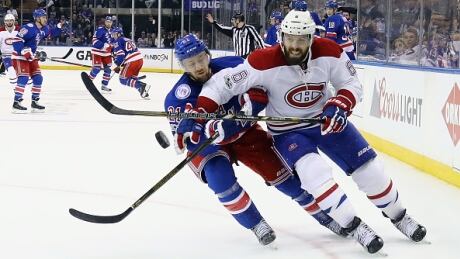 Canadiens' defensive structure in the neutral and defensive zones eliminated the team speed of New York Rangers in Game 3. Weber-Canadiens