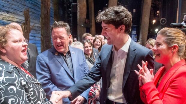 Justin Trudeau at Come From Away