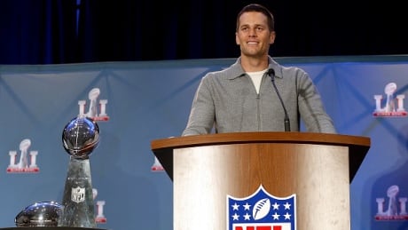 New England Patriots quarterback Tom Brady, pictured at his Super Bowl MVP press conference, will not attend the team's white house visit due to a personal family matter. Tom-Brady-White-House