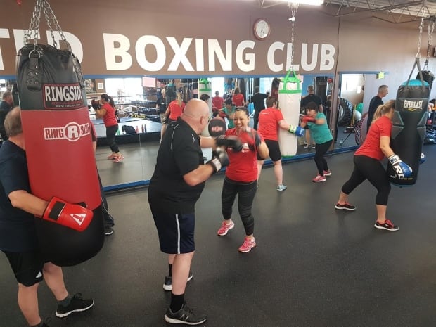 Genevieve Michael Rock Steady Boxing