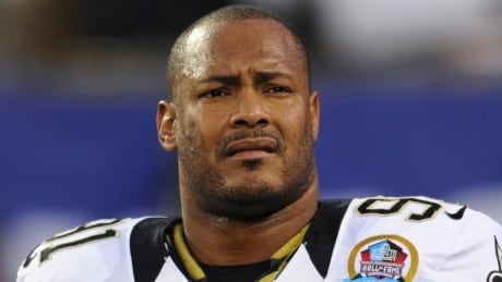 The man who killed former New Orleans Saints defensive end Will Smith, pictured above during his playing career, received a 25-year sentence for manslaughter on Thursday. Saints Will Smith Shot Football
