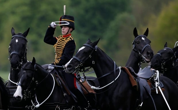 Britain Gun Salute
