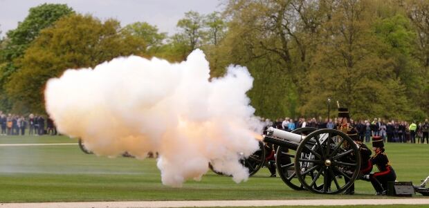 Britain Gun Salute