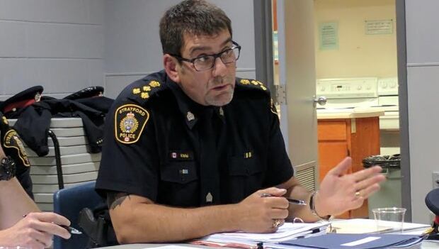 Stratford Police Chief Mike Bellai