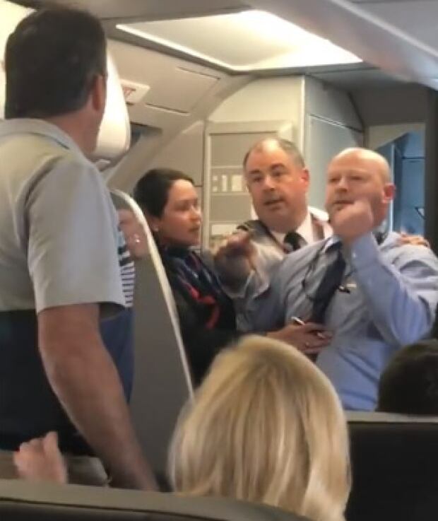 American Airlines confrontation