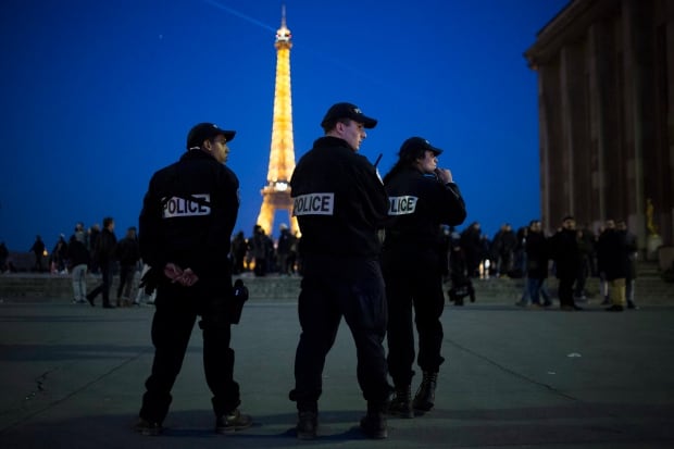 APTOPIX France Paris Police Shot