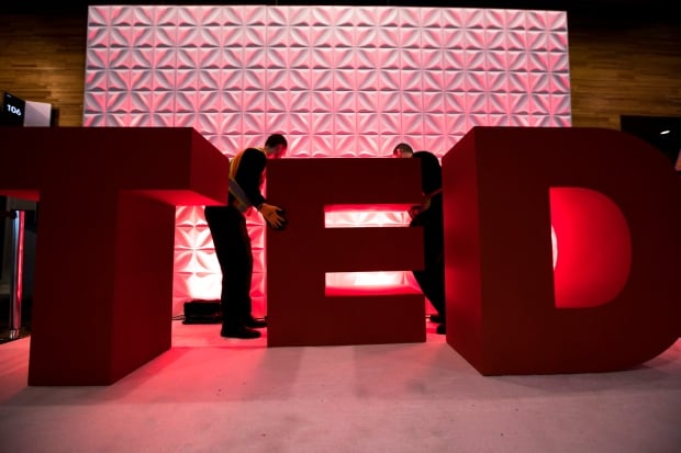 TED sign installation TED2017