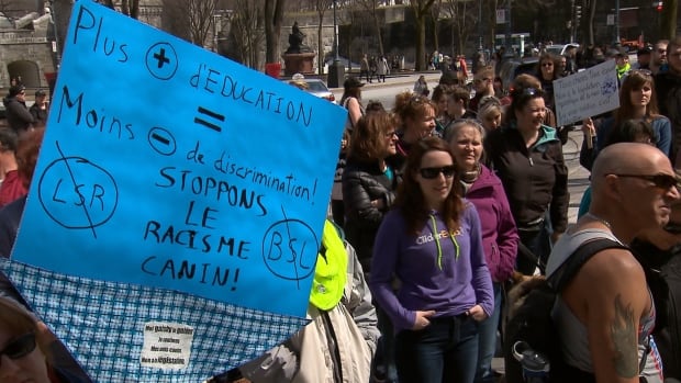 Quebec City protest