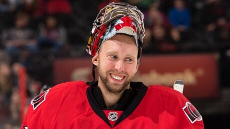 Ottawa Senators' Craig Anderson was announced as a Masterton Trophy finalist on Monday. anderson-craig