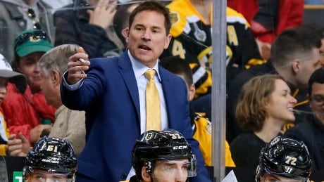 The Boston Bruins went 18-8-1 to finish the regular season after Bruce Cassidy took over as coach, before losing to the Ottawa Senators in the first round of the playoffs. Bruce-Cassidy-Bruins