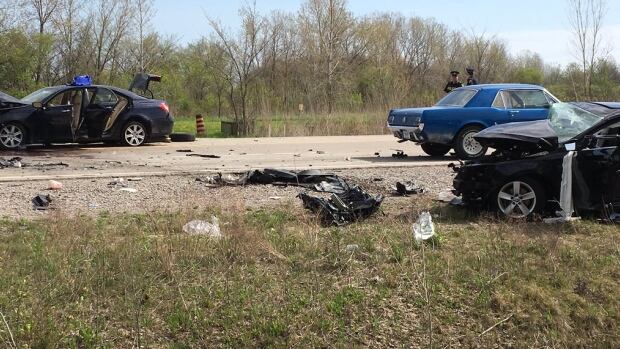 Two suspects face raft of firearms charges following Highway 3 collision