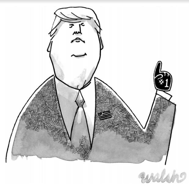 Donald Trump cartoon
