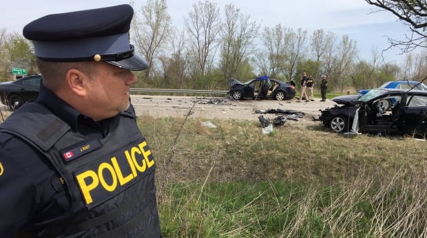 Two suspects face raft of firearms charges following Highway 3 collision