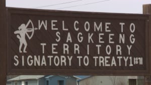 Sagkeeng Chief Derrick Henderson