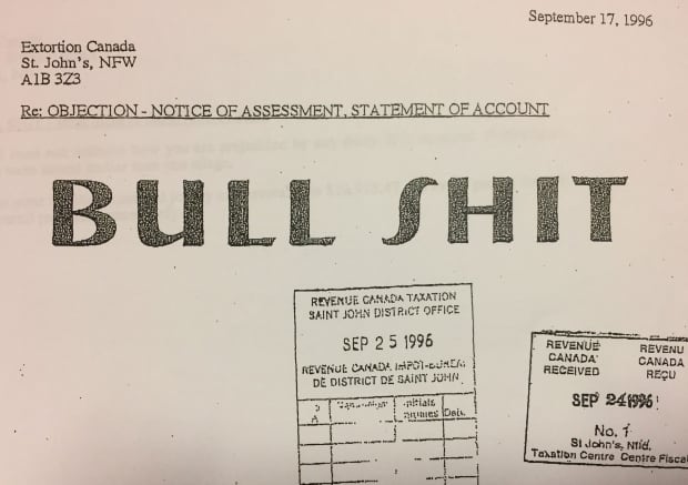 Bull Shit letter Ian Bush trial Extortion Canada