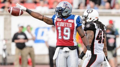New Toronto Argonaut receiver S.J. Green won two Grey Cup championships under Marc Trestman and Jim Popp with the Alouettes, and was named a CFL East all-star five seasons in a row with the team. SJ-Green