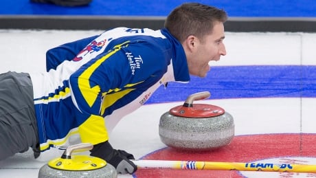 British Columbia skip John Morris scored three in the final end Thursday morning to defeat Switzerland's Peter de Cruz 7-5 at the Champions Cup in Calgary. Morris-John-07032017
