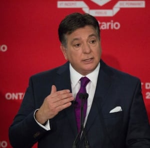 Finance Minister Charles Sousa
