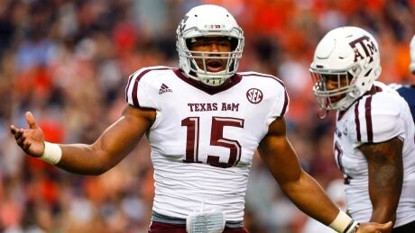 Myles Garrett is the first Aggie to be selected No.1 overall. myles-garrett