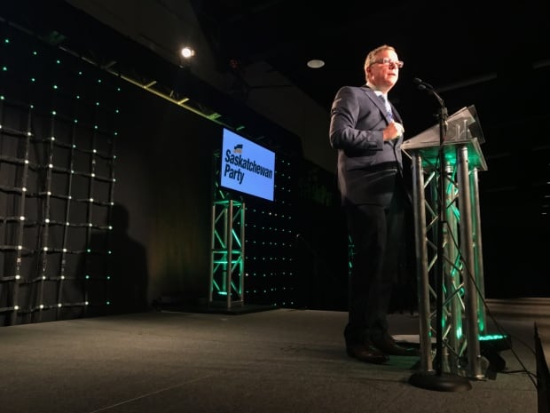 Brad Wall at Premier's Dinner April 27 2017 Saskatoon