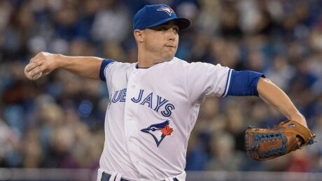 Aaron Sanchez's injury forced him to tweak his mechanics to avoid discomfort. aaron-sanchez