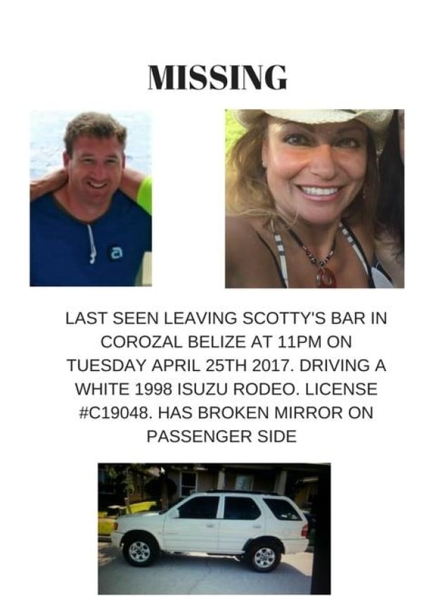 Missing person poster