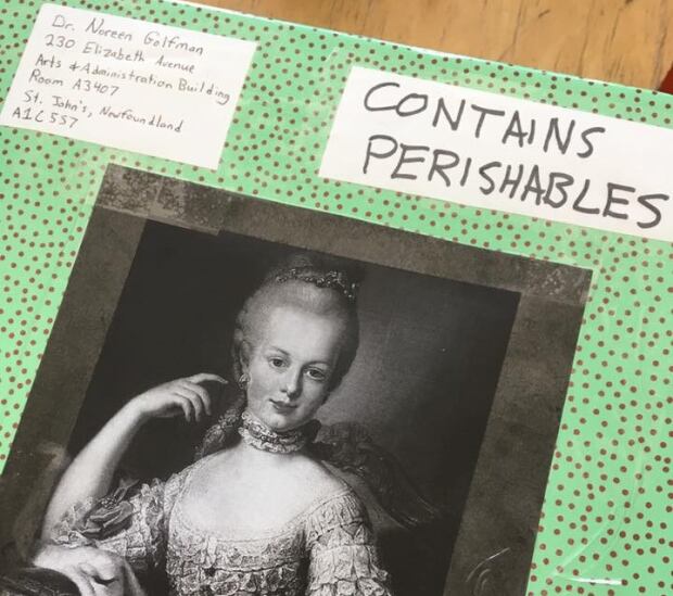 Marie Antoinette letter to Noreen Golfman
