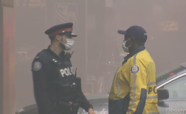 Emergency crews explosion