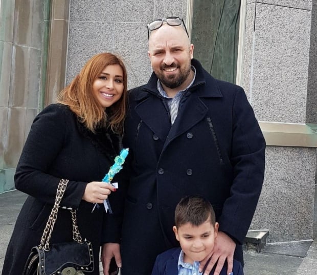 Wael Alhaddad and family