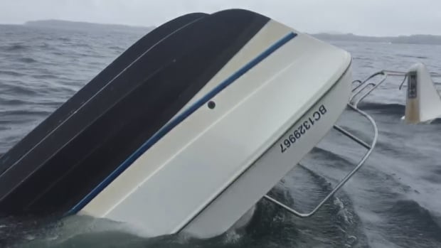Tofino Catamaran Sinks