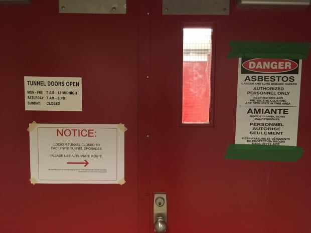 Asbestos Munnel MUN shutdown