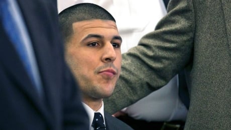 A judge is set to hear arguments in a push by lawyers for late NFL star Aaron Hernandez, seen above in April 2015, to erase his conviction in a 2013 murder. hernandez-aaron-041515-620