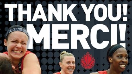 It was announced Tuesday that veterans Shona Thorburn, Lizanne Murphy and Tamara Tatham (left to right) are retiring from the national team. canada-womens-basketball-050917