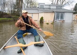 Flooding Deux-Montagnes