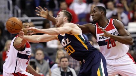 A new Simon Fraser University study suggests there is bias when it comes to how assists and blocks are counted by the league's 30 team-hired scorekeepers. Gordon Hayward, middle, of the Jazz was found to have been short-changed more than 28 assists over the season, a gap that would have seen him move up to 36th from 46th overall in the category. hayward-gordon-94696633-1180
