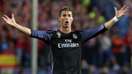 Cristiano Ronaldo and Real Madrid will play Juventus in the Champions League final after defeating Atletico Madrid in their semi-final Wednesday. AFP_OA4M6