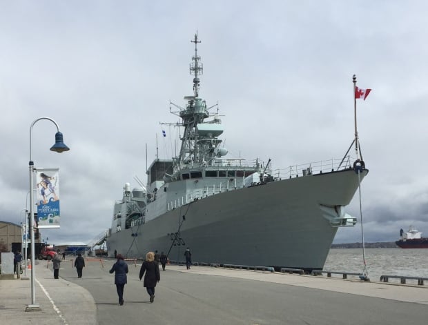 HMCS Montreal in Trois-Rivieres