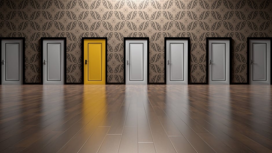 Which door would you choose?