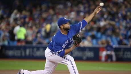 Francisco Liriano only lasted two-plus innings in the Toronto Blue Jays' 8-7 win over the Cleveland Indians Wednesday night. liriano-francisco-051117