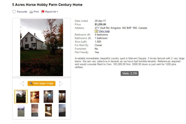 Kijiji Rental Turned Into Complete Nightmare For Tenants Cbc News