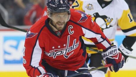 Capitals' star forward Alex Ovechkin says he played through hamstring and knee injuries that hampered him in the Stanley Cup playoffs. He had eight points in 13 post-season contests as Washington was eliminated by Pittsburgh in Round 2. ovechkin-alex-170506-1180