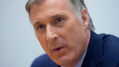 Conservative leadership candidate Maxime Bernier speaks with The Canadian Press during an interview in Ottawa, Tuesday, April 4, 2017. Conservative Leadership Bernier 20170406
