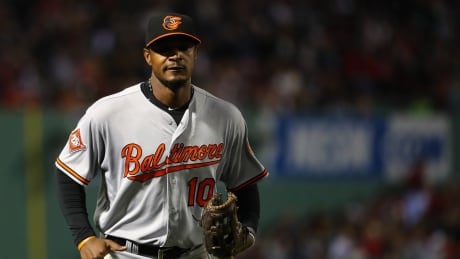 Adam Jones of the Baltimore Orioles says racial insult hurled at him at Fenway Park last week is a reminder that 'people aren't afraid to show ugliness and hate right now.' Jones-Adam-02052017