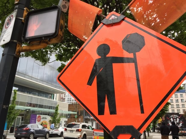 Road signs for distracted driving story