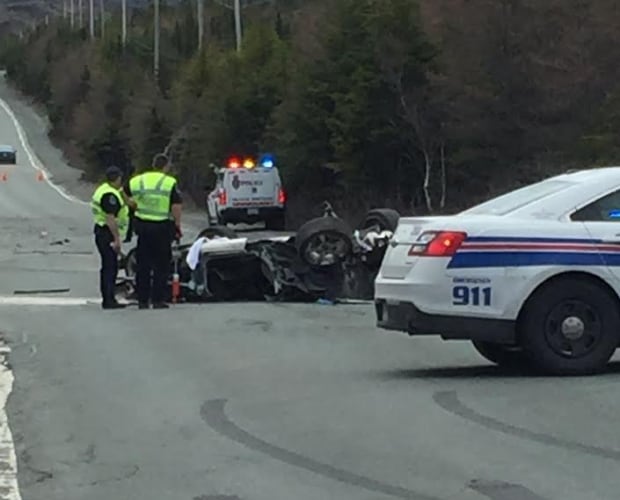 Corvette accident Shea Heights