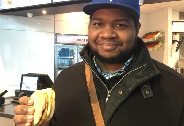 Kyle Ferreira A&W breakfast sandwich