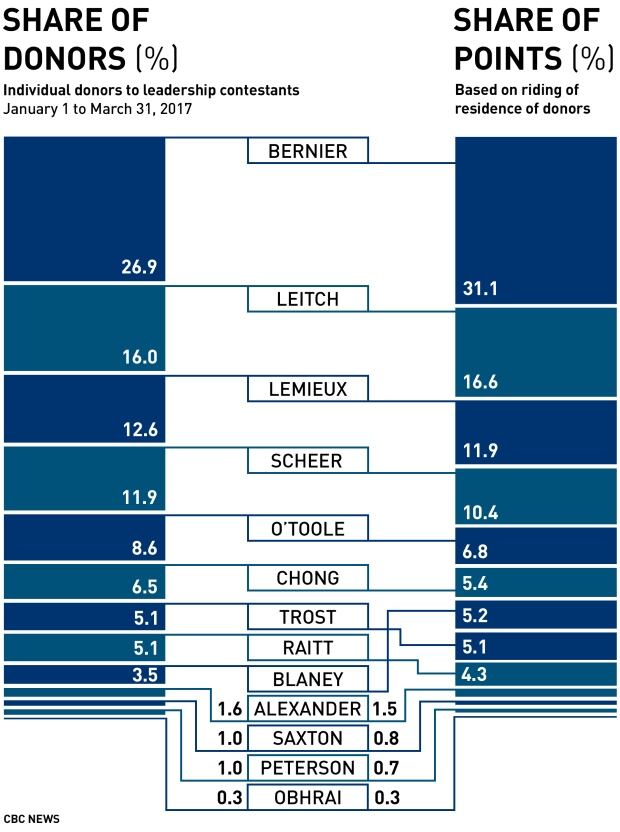 Conservative leadership points
