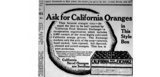 California fruit growers exchange