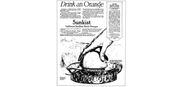 Drink an orange